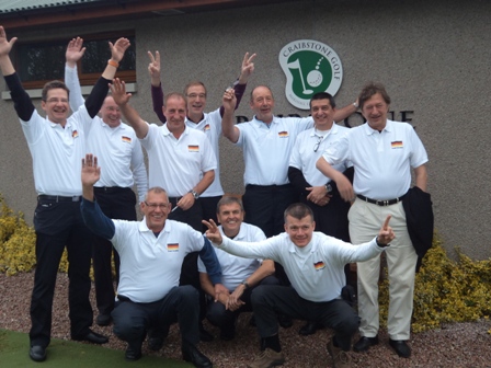 German Group at Craibstone Golf Course, Aberdeen